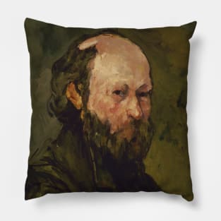 Self-Portrait by Paul Cezanne Pillow