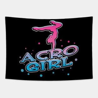 Acro Girl Tapestry