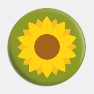 Sunflower Pin