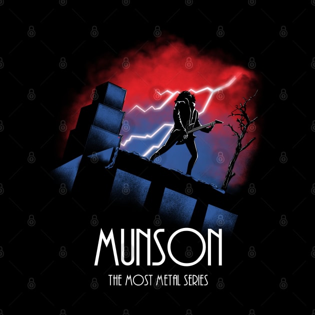 Munson The Most Metal Series - Eddie Munson by wookiemike