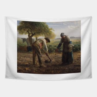 Potato Planters - Jean-François Millet Tapestry