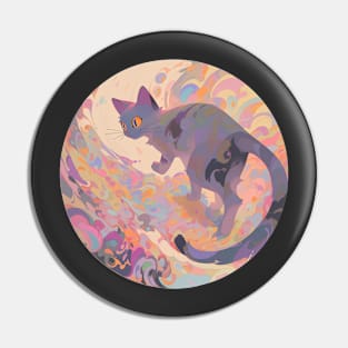 Wandering Cat Pin