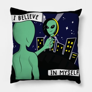 I Believe In Myself Quote Pillow