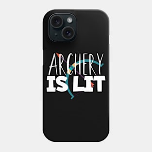 Archery is lit Phone Case