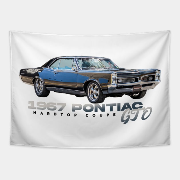 1967 Pontiac GTO Hardtop Coupe Tapestry by Gestalt Imagery