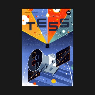 TESS Mission Poster T-Shirt