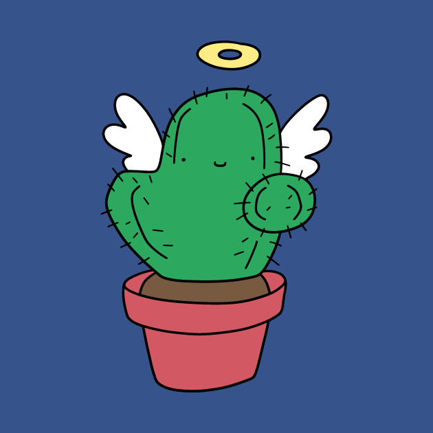 Angel Cactus - Cactus - T-Shirt