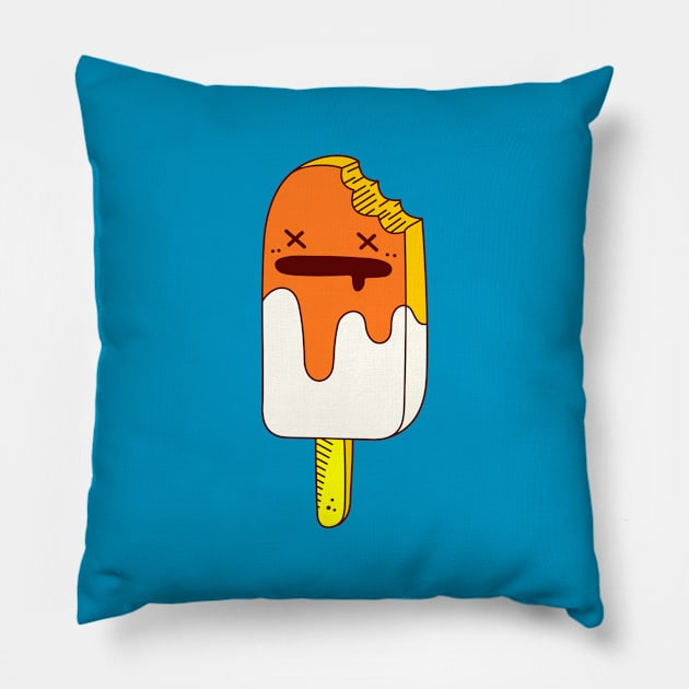 Ice cream and humor Pillow by My Happy-Design