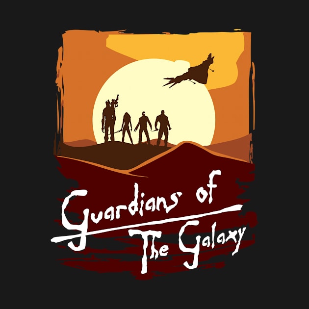 Guardians Of The Galaxy Apocalypse Now by Rebus28