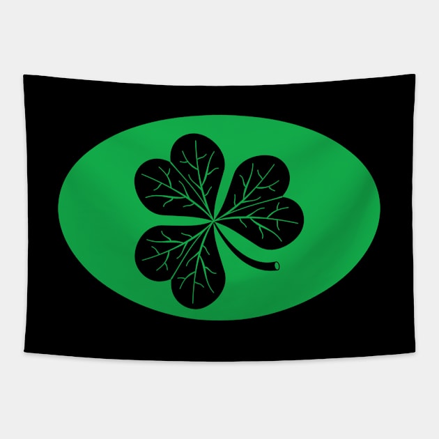 Irish Shamrock | Irish Luck | St. Patrick's Day Tapestry by dkdesigns27