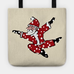 Dancing Santa 9 Tote