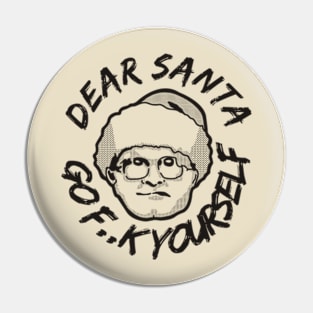 TPB Dear Santa Design Pin