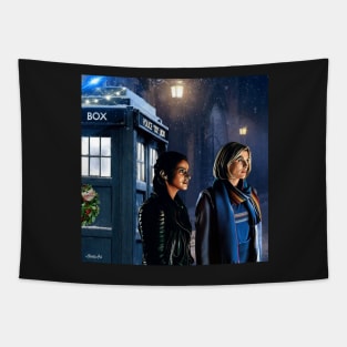 Thasmin Christmas/ 13th doctor Tapestry