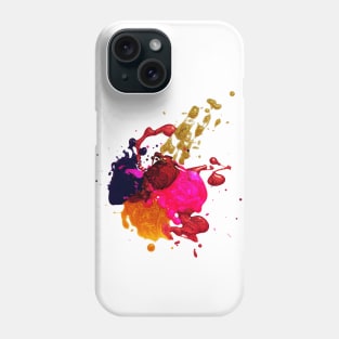 Coloful Splash Paint Phone Case