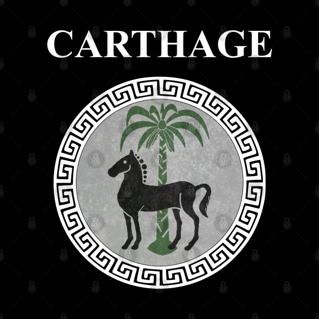 Carthage Ancient Symbol of Qart-Hadasht by AgemaApparel