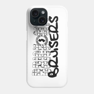 Brick City Bruisers - Black Logo Phone Case