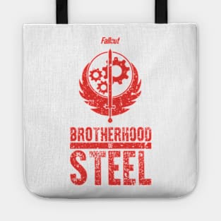 FALLOUT: BROTHERHOOD OF STEEL (WHITE SHIRT GRUNGE) Tote