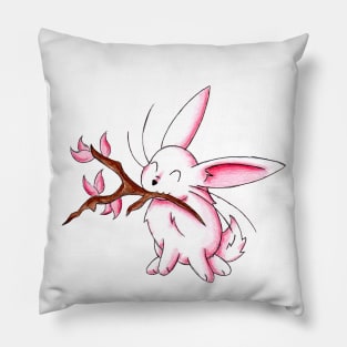 Bunny Blossoms Pillow