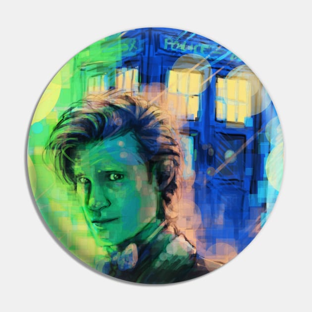 11th Doctor Pin by sempaiko