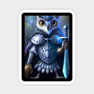 Knight Owl Magnet