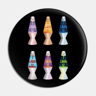 Lava Lamp Pattern | Hydro Sticker Pack | Best Gift Ideas Pin