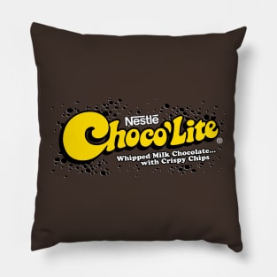 Choco'Lite Candy Bar (Retro) Pillow