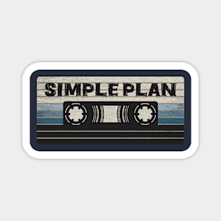 Simple Plan Mix Tape Magnet