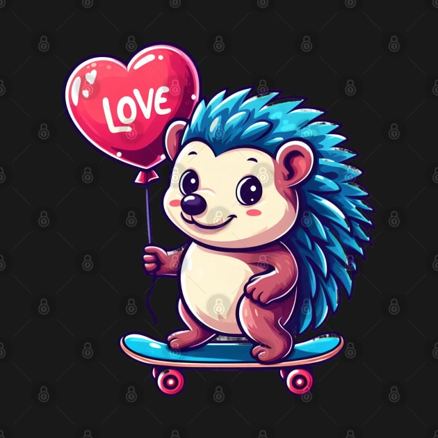 Valentine Hedgehog Valentine Hedgehog 2024 by BukovskyART