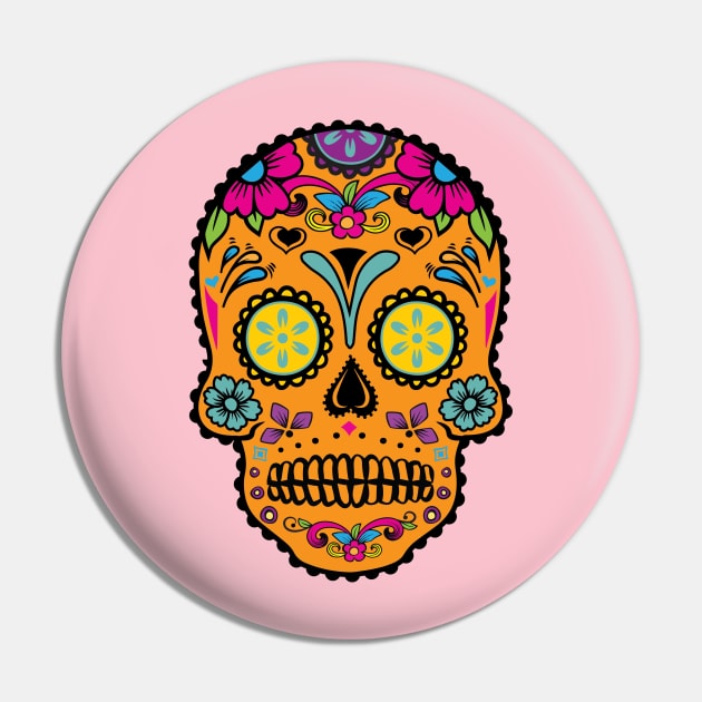 Day of the Dead Pin by damienmayfield.com