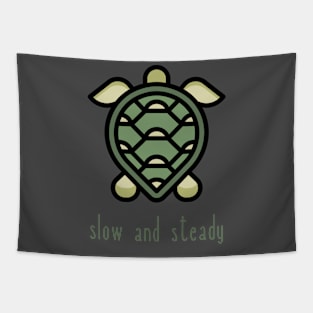 Fun Turtle | SLOW AND STEADY | Growth Mindset Gift Tapestry