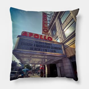 Apollo Theater Manhattan Harlem NYC Pillow