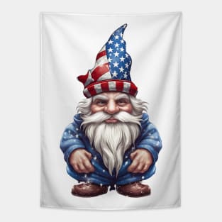 4th of July Gnome #2 Tapestry