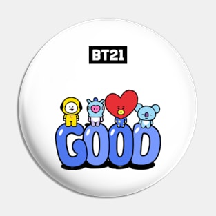 bt21 bts exclusive design 55 Pin