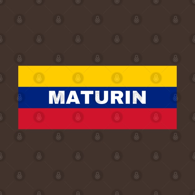 Maturin City in Venezuelan Flag Colors by aybe7elf