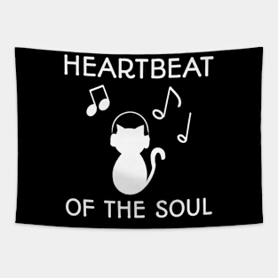 Heartbeat of the Soul Music Lover Tapestry