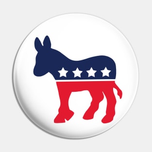 Democratic Donkey Pin