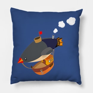 Penguin Airship Pillow