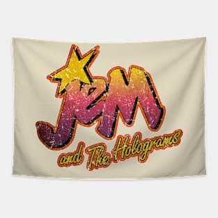 Vintage Jem And The Holograms Tapestry