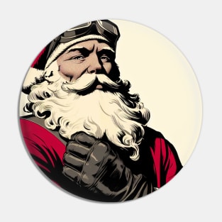 Santa Daddy, Leather Man Pin