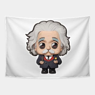 Cute Albert Einstein Tapestry