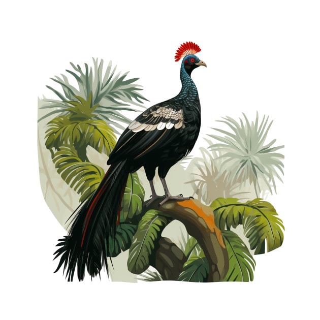 Horned Guan by zooleisurelife