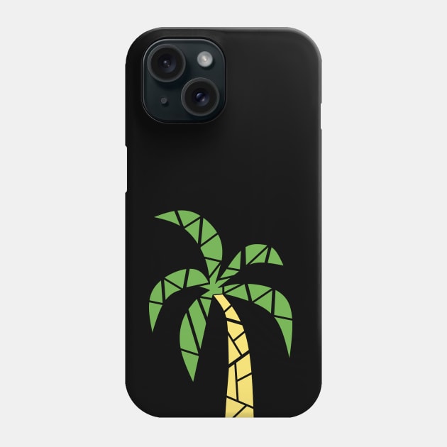 GREEN Yellow Palm Tree Phone Case by SartorisArt1