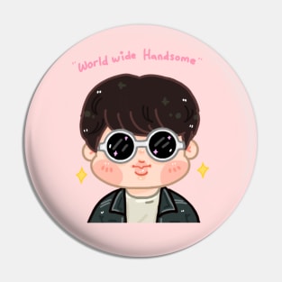 worldwide handsome Pin