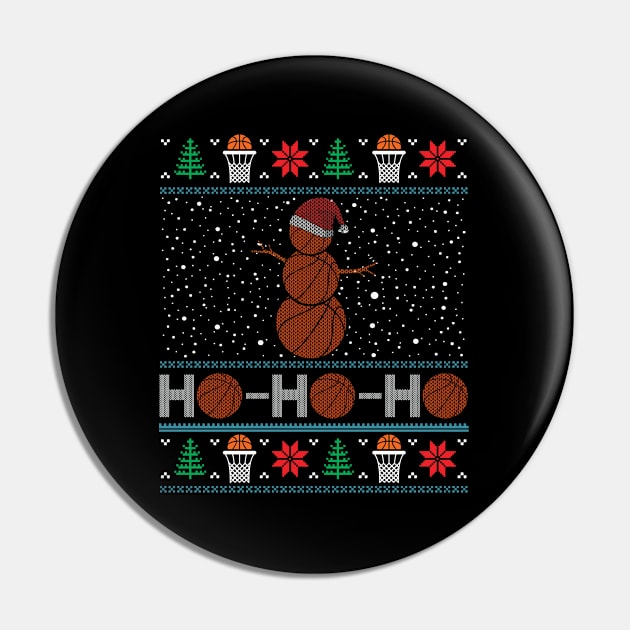 Christmas Basketball Snowman Reindeer Ugly Christmas Xmas Pin by mrsmitful01