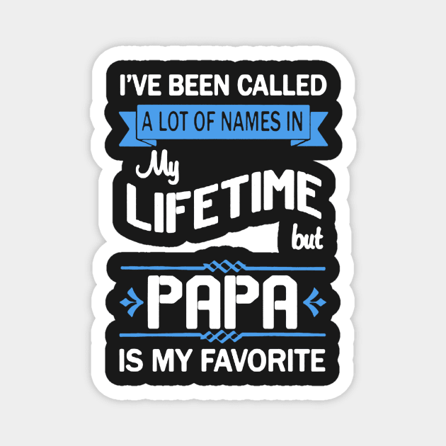 Papa Is My Favorite Magnet by babettenoella