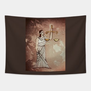 Lady Justice Tapestry