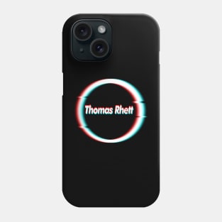 Glitch art - Thomas Rhett Phone Case