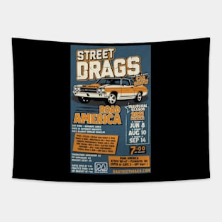 STREET DRAGS Tapestry