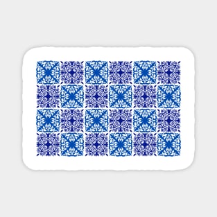 Blue Tile Magnet