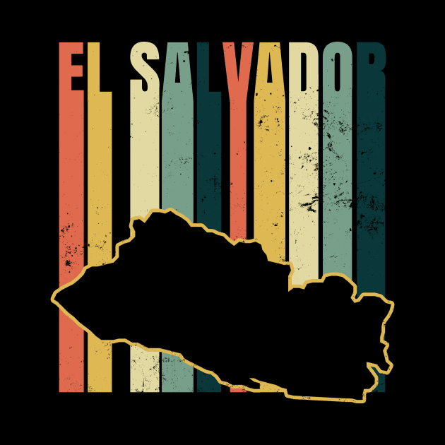 El Salvador Shirt | Vintage Retro Gift by Gawkclothing